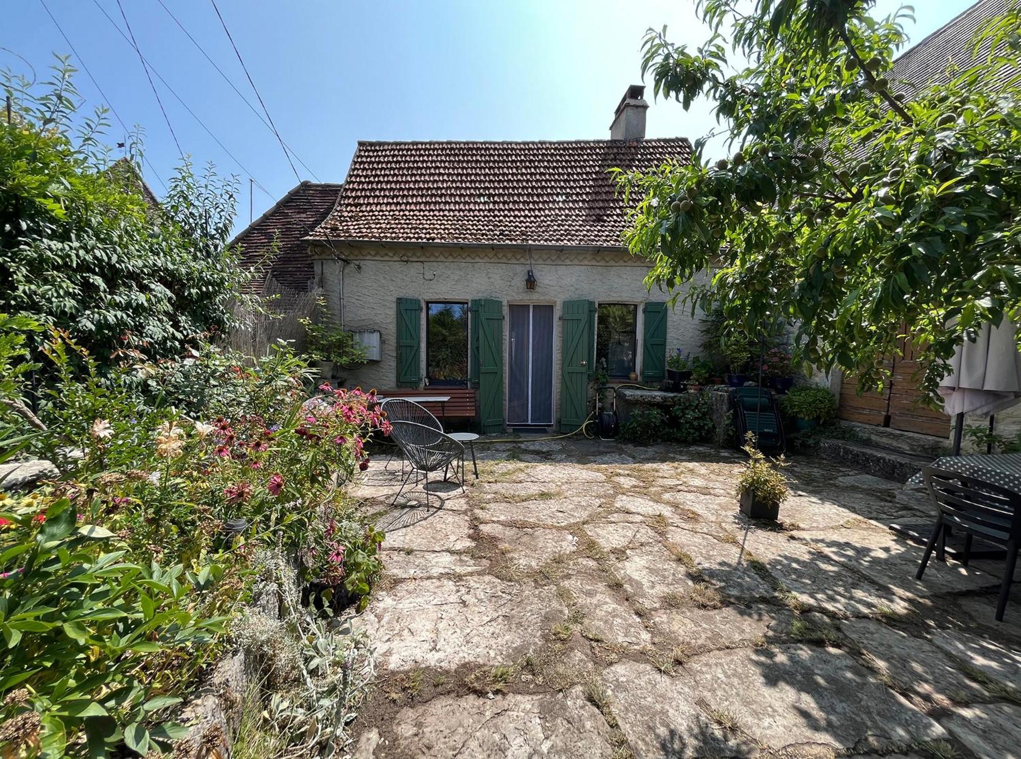 Charmante Maison De Village Senaillac-Lauzes Exterior foto