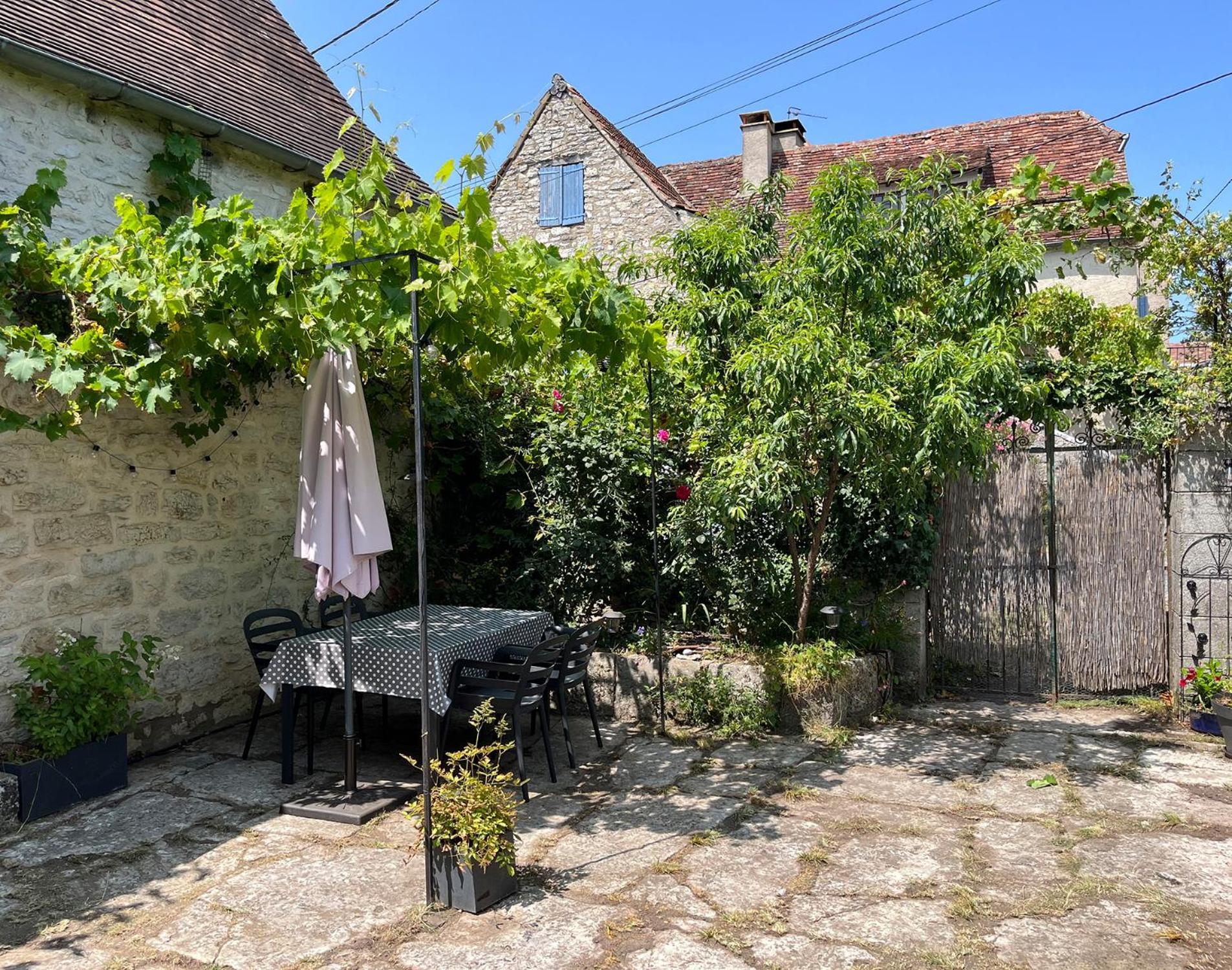 Charmante Maison De Village Senaillac-Lauzes Exterior foto